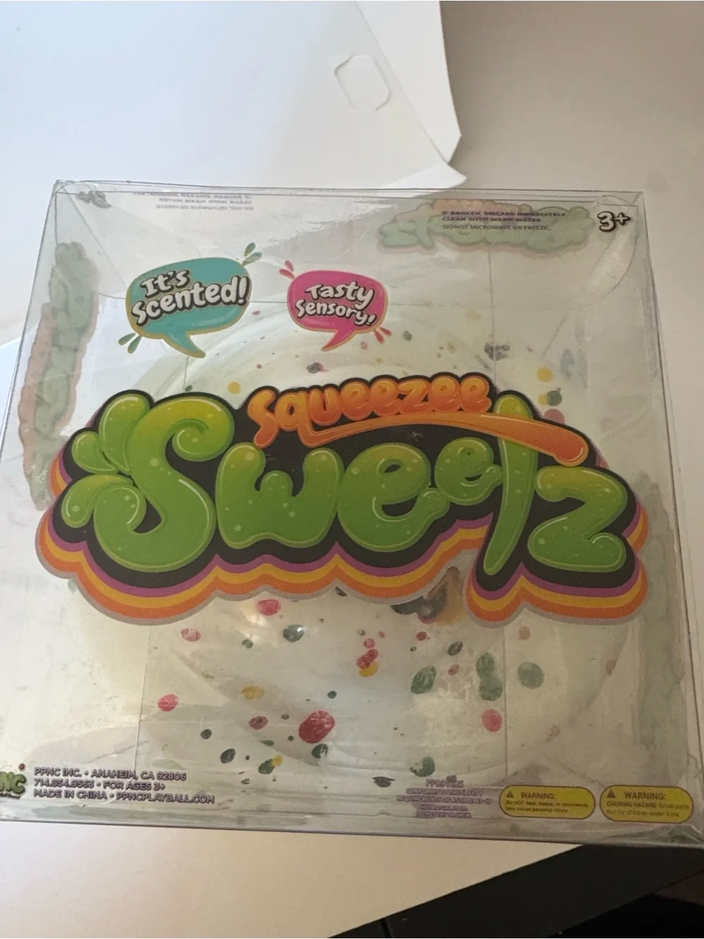 White Scented Squishy Toy -